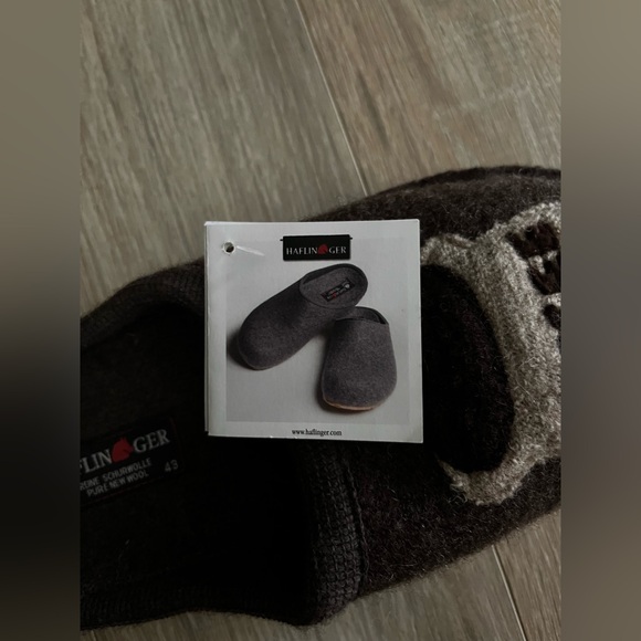 NWT Haflinger COFFEE Soft Sole Slipper - Size 43 (Men’s 10/Women’s 12) - Picture 5 of 8